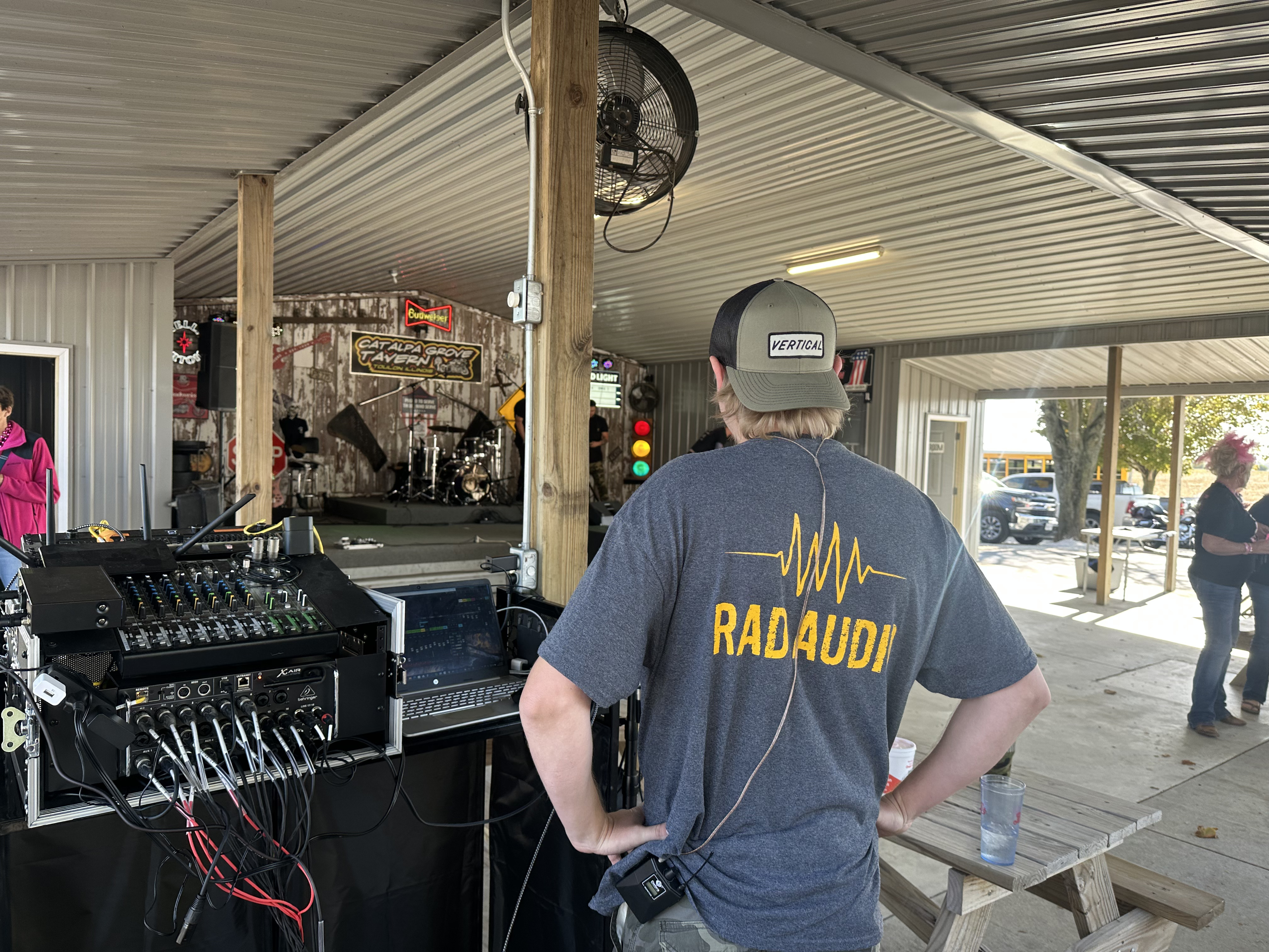 Rad Audio team at work