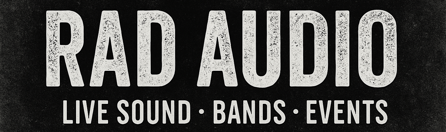 RAD AUDIO — Live Sound · Bands · Events